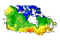 Canadian Current Temps